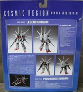 Cosmic Region #7007 "ZGMF-X666S Legend Gundam [ZGMF-X13A Providence Gundam]" (2007): package rear view