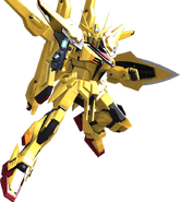 Shiranui Akatsuki Gundam in Mobile Suit Gundam SEED Battle Destiny
