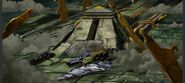 Destroyed arms (Cutscene from IRON-BLOODED ORPHANS Urdr-Hunt)