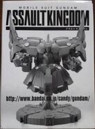 Mobile Suit Gundam Assault Kingdom "NZ-999 Neo Zeong" action figure set (P-Bandai exclusive; 2015): package front view