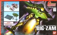 1/400 Gundam Collection MA-08 Big Zam (2005): box art