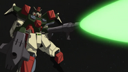 Buster Gundam Beam Rifle Firing 01 (SEED HD Ep5)