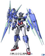 Gundam 00V - GNT-0000 00 Qan[T] Full Saber