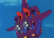 Psycho Gundam Mk-II Mobile Fortress-Mode Rear 01 (ZZ Ep36)