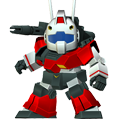 RGC-80 GM Cannon as it appears in SD Gundam Capsule Fighter Online