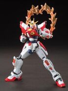 HGBF 1/144 Build Burning Gundam (Assimilation state)