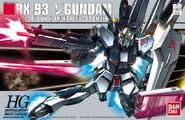 1/144 HGUC RX-93 ν Gundam (Metallic Coating Version) (Limited release; 2010): box art