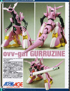 1/144 Gurruzine modeled by GAA based on HGAGE 1/144 Danazine (1)