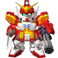 Gundam Heavyarms as seen in SD Gundam Capsule Fighter Online