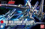 HGUC 1/144 Gundam Delta Kai (2012): box art