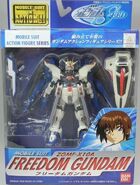 Mobile Suit in Action (MSiA / MIA) "ZGMF-X10A Freedom Gundam" (2005): package front view