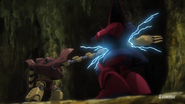 Hygogg destroys MS-14J ReGelgu in Gundam Build Fighters Try