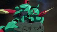 Wielding Beam Rifle and Shield