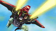 Raider Gundam 76mm Machine Guns Firing 01 (SEED HD Ep39)
