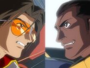 Gai vs Edward (Mobile Suit Gundam SEED Astray)