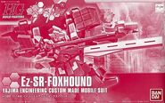 HGBF 1/144 Ez-SR-FOXHOUND (P-Bandai exclusive; 2016): box art