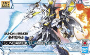 HGBB 1/144 Gundam Livelance Heaven (2021): box art