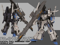 FA-010-A FAZZ プロトタイプモビルスーツ FA-010A FAZZ〈ファッツ〉 | ガンプラはじめました 1/144マニア模型