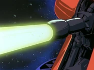 Firing Mega Beam Cannon