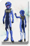 Setsuna in pilot suit (Season 2)