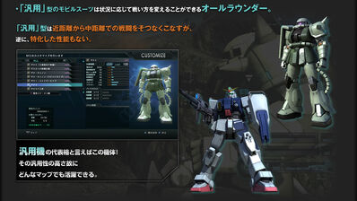 Blue/All-Purpose | Gundam Battle Operation Wiki | Fandom