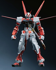 MBF-P02 Gundam Astray Red Frame Flight Unit | Gundam Breaker