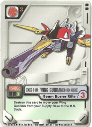 MS 002 Wing Gundam Bird Mode