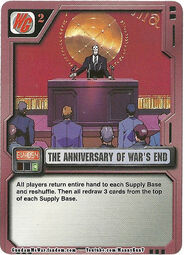 EV 054 the anniversary of war's end