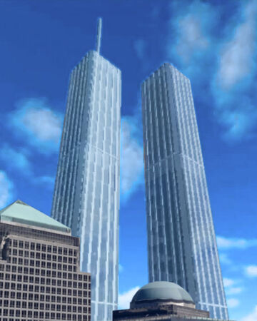 World Trade Center Gundam On Roblox Wiki Fandom - roblox plane crash into building