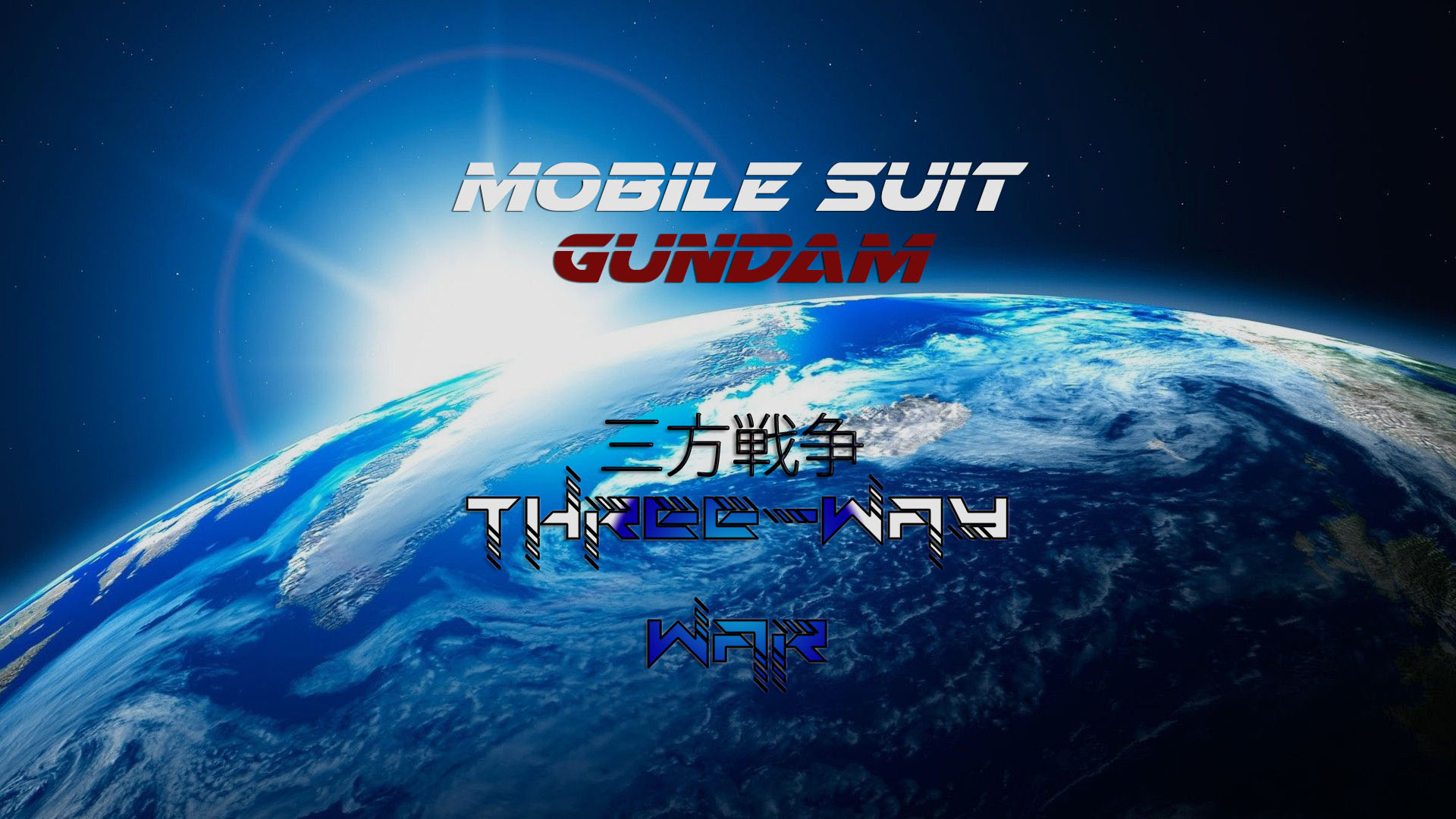 Mobile Suit Gundam Three Way War Gundam Fanon Wiki Fandom