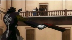 Harry with his Big Four, confronting Grave.