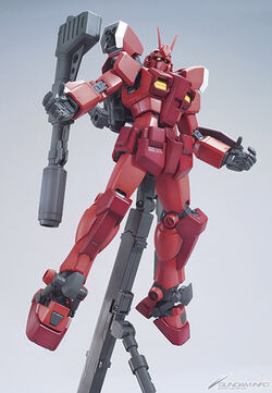 MG 1/100 PF-78-3A Gundam Amazing Red Warrior | Bandai Gundam