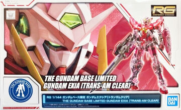 RG GN-001 Gundam Exia (Trans-Am Mode) (Clear ver)/The Gundam