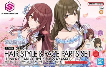 30MS Option Hair Style & Face Parts Set (Tenka Osaki/Chiyuki