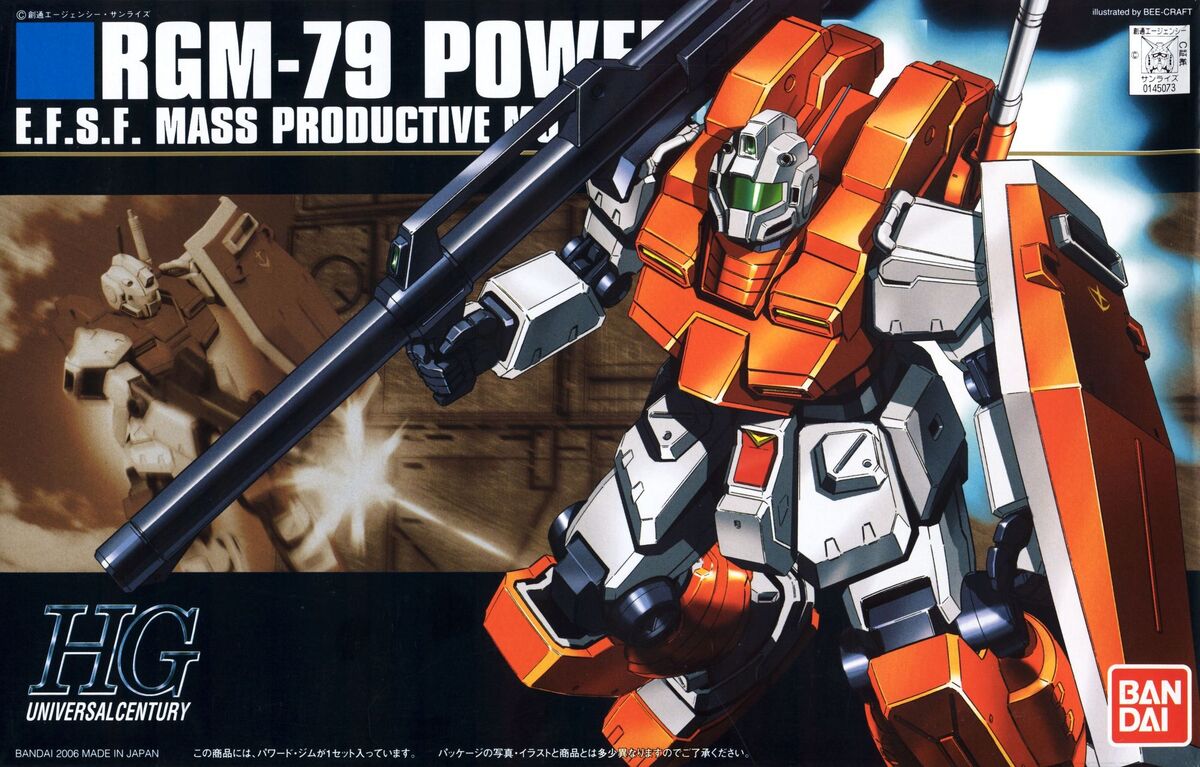 RGN-79EP GM スターター HG 1/144 HGUC RGM-79 Powered GM | Gunpla Wiki | Fandom