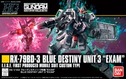 THE ROBOT SPIRITS <SIDE MS> RX-79BD-3 BLUE DESTINY UNIT 3