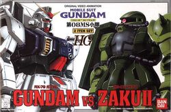 RX-79［G］ Gundam VS MS-06J Zaku II