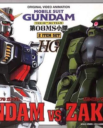 Hg08 Rx 79 G Gundam Vs Ms 06j Zaku Ii Gunpla Wiki Fandom