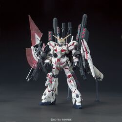 HGUC RX-0 Full Armor Unicorn Gundam (Destroy Mode) (Red Color Ver 