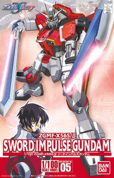 1/100 ZGMF-X56S/β Sword Impulse Gundam | Gunpla Wiki | Fandom