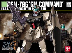 【デカール貼り】 HG RGM-79G GM COMMAND HGUC No.46 RGM-79G ジム・コマンド｜ウサ男さんのガンプラ作品