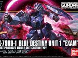 HGUC RX-79BD-1 Blue Destiny Unit 1 (2017)