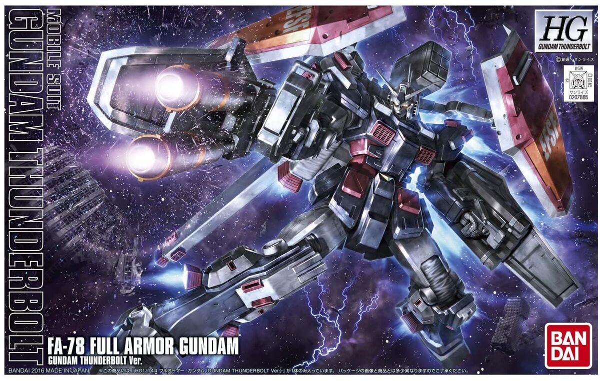 【初回限定版・未開封】GUNDAM THUNDERBOLT FA-78 HGGT FA-78 Full Armor Gundam (Thunderbolt Ver.) (ONA Ver