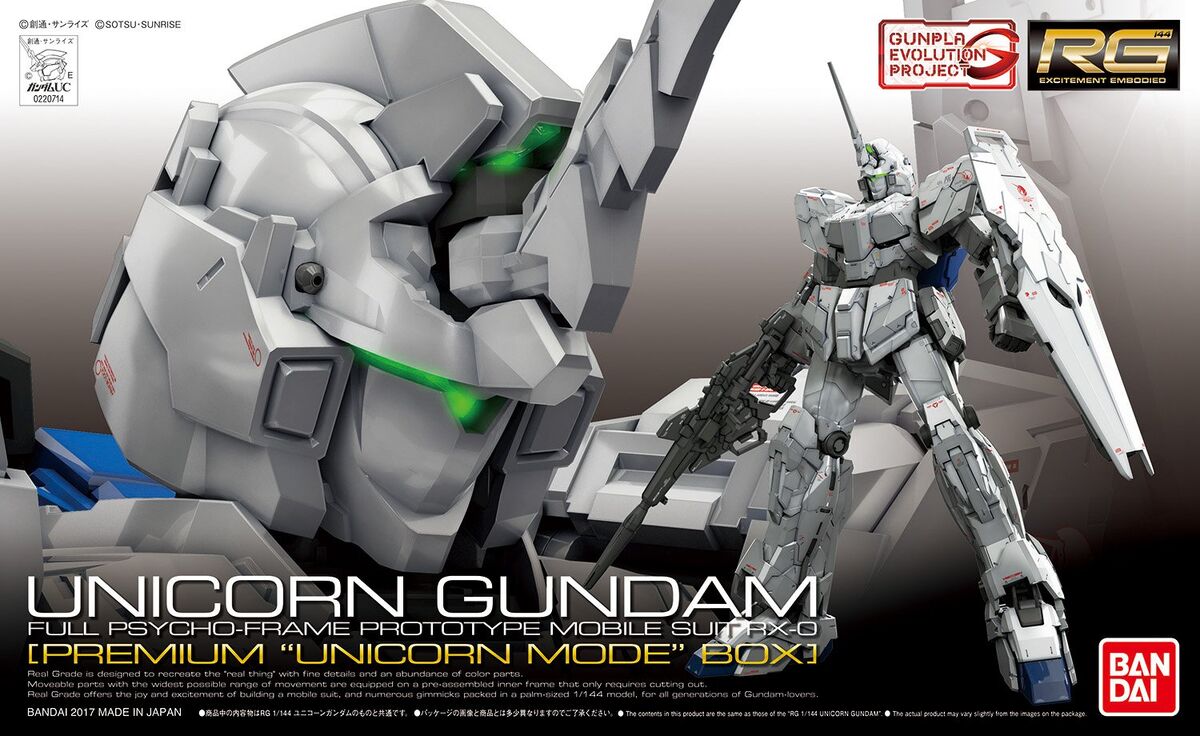 List of Real Grade Gundam (Gundam Model) - Information Islnd