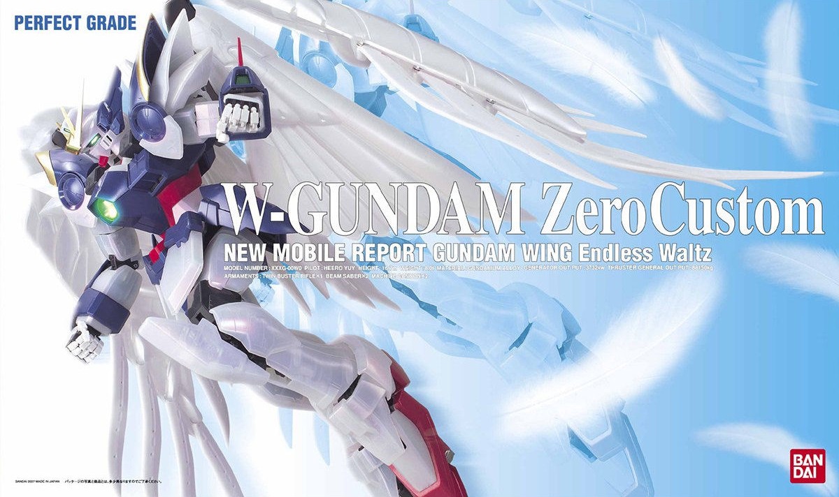 PG XXXG-00W0 Wing Gundam Zero Custom (Pearl Mirror Coating Ver