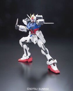ロボット GAT-X105 AILE STRIKE GUNDAM + SKYGRASPER BANDAI PG 1/60 Strike Gundam GAT-X105 & PG 1/60 Sky Glasper