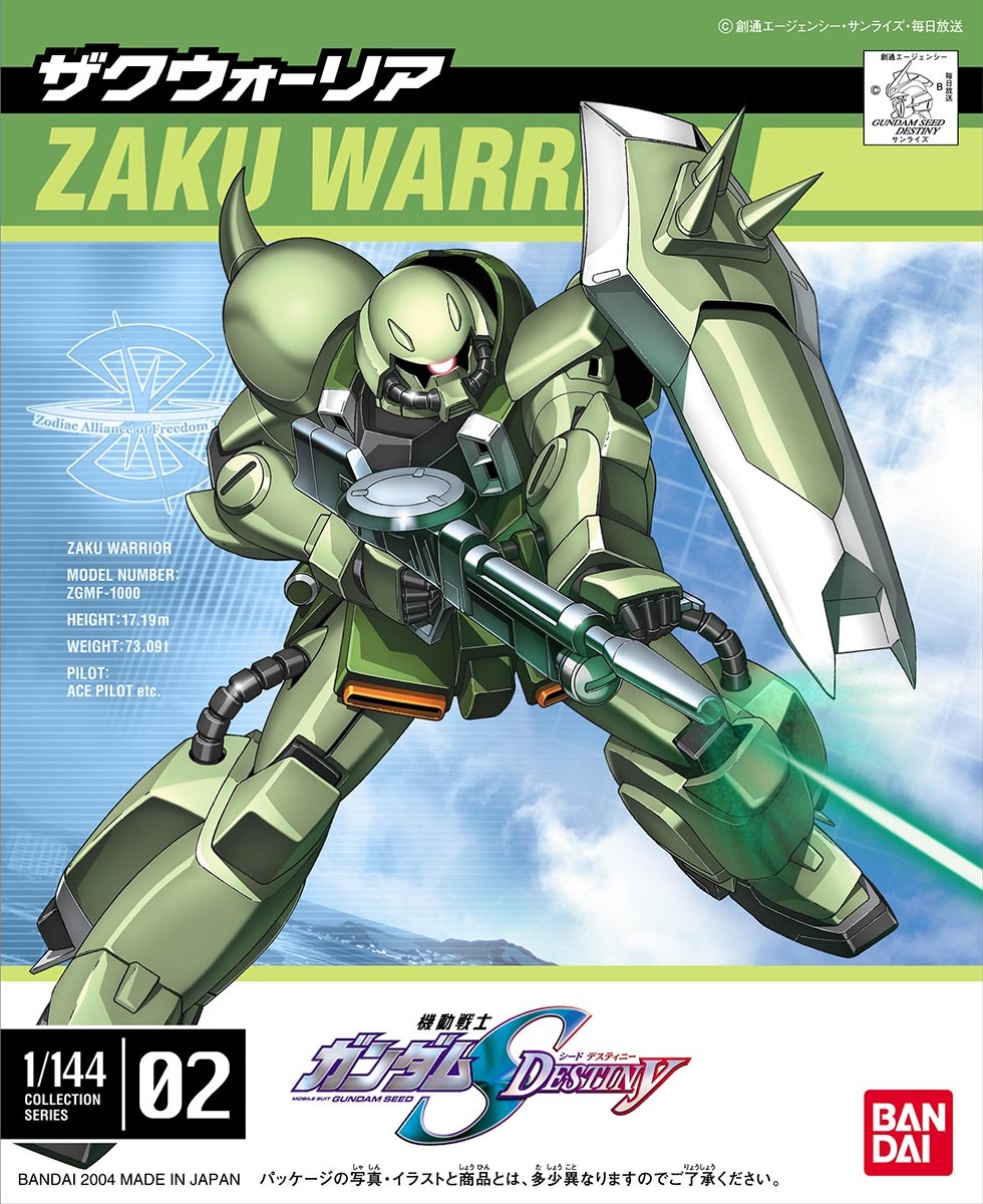 Details about   Gundam Collection Vol.9 ZGMF-1000 Zaku Warrior Marking 25  1/400 Figure BANDAI 