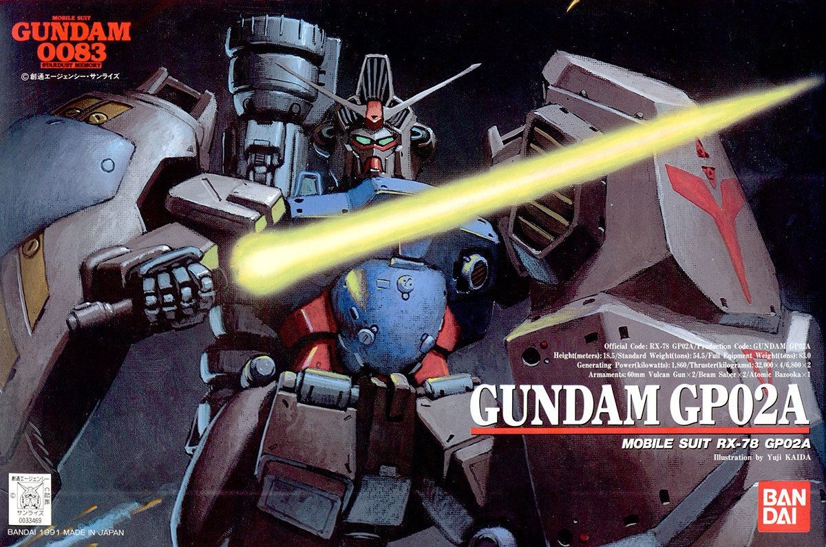 1/144 RX-78GP02A Gundam 