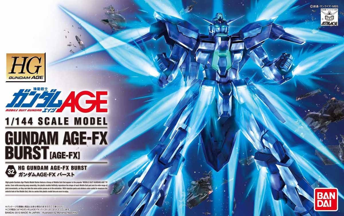 HGAGE AGE-FX Gundam AGE-FX Burst Mode | Gunpla Wiki | Fandom