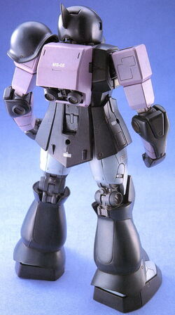BANDAI MG MS-05B Zaku I 黒い三連星 MG 1/100 MS-05 旧型ザク（黒い三連星） | バンダイによる、遊び